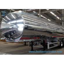 44 M3 Tri-Eixo de liga de alumínio Oil Tanker Truck Trailer para Arábia Saudita